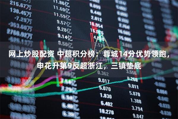 网上炒股配资 中超积分榜：蓉城14分优势领跑，申花升第9反超浙江，三镇垫底